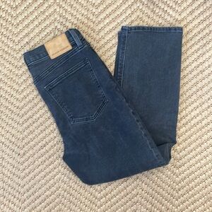 Aritzia - Denim Forum Alro High Rise Straight Black 26x27